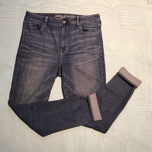 American eagle high rise size 14 women’s jeans